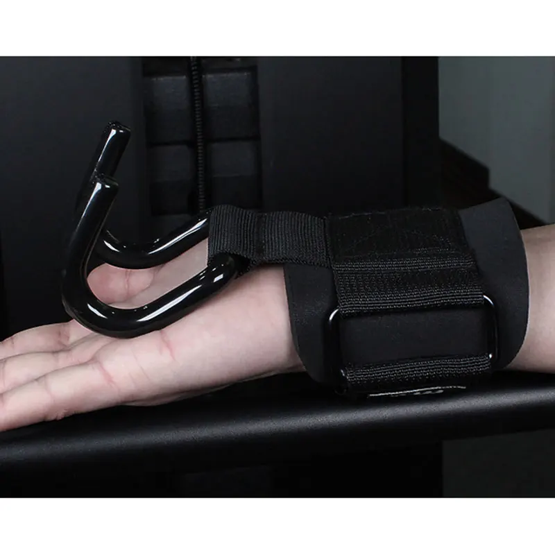 

Ultimate Wrist Support Straps Weight Lifting Hooks for Hanging for Pull Ups Wrist Straps with Hooks for Gym PUZ777