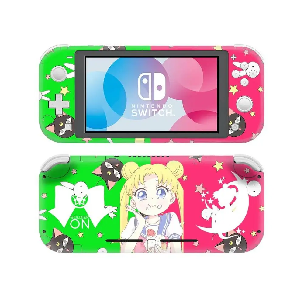 Новые nasud Switch Lite Сейлор Мун наклейки для кожи Nintendo NS консоль и Joy Con контроллер