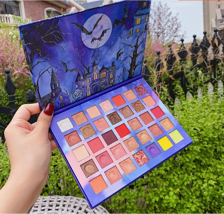

35 Color Glitter Diamond Maquillage Eyeshadow Pallete Shimmer Matte EyeShadow Palette Pigmented Metallic MakeUp Palette Cosmetic