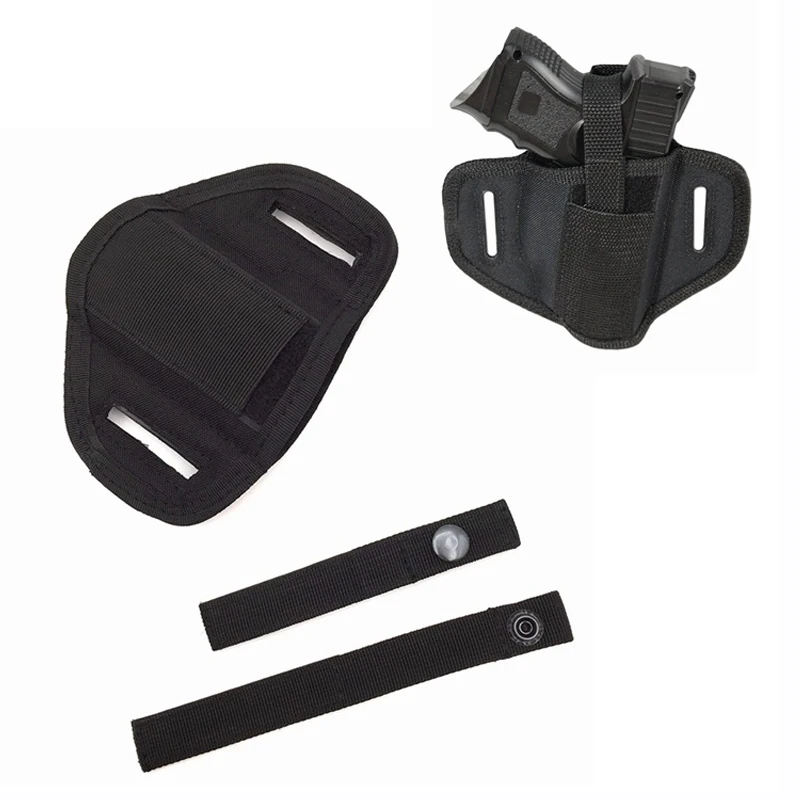 

Concealed Right Left Hand Interchangeable Belt Holster Tactical Compact Subcompact Hand Guns Pistol Waist Holster Magazine Pouch