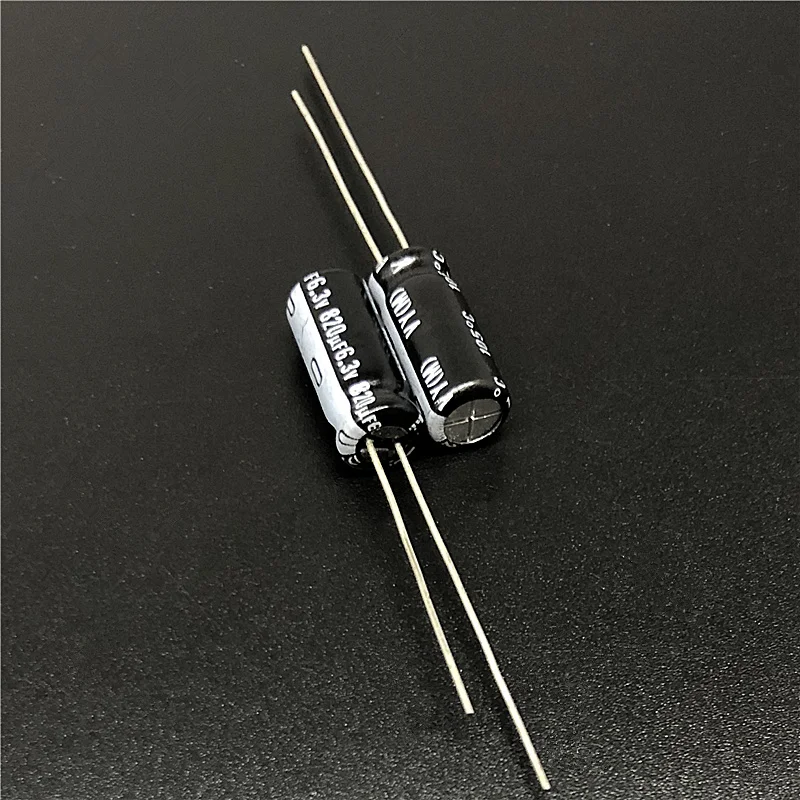 100 шт. 820 мкФ 6,3 V NICHICON VY серии 6,3x15mm Широкий Температура диапазон 6.3V820uF Алюминий электролитический конденсатор с алюминиевой крышкой