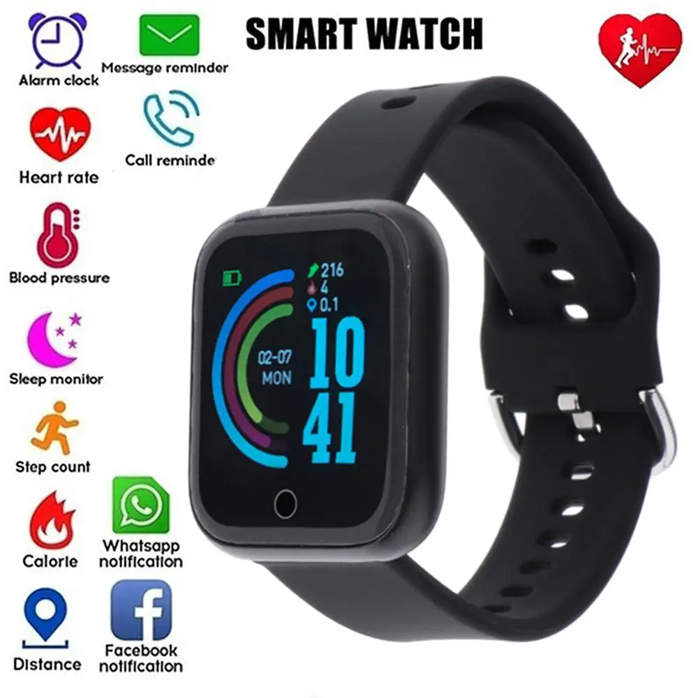 

Customize Sports Waterproof Bluetooth 4.0 Smart Watch Fitness Activity Tracker 1.3inch Touch Screen Bracelet for Android iOS