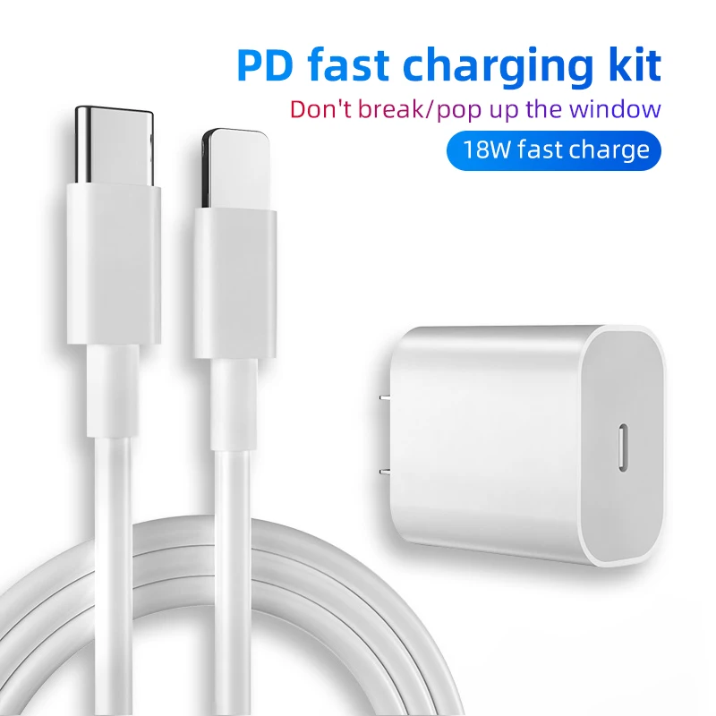 Pd Usb Type C кабель для передачи данных Iphone 13 12 11 Pro Xs Max быстрая зарядка зарядное