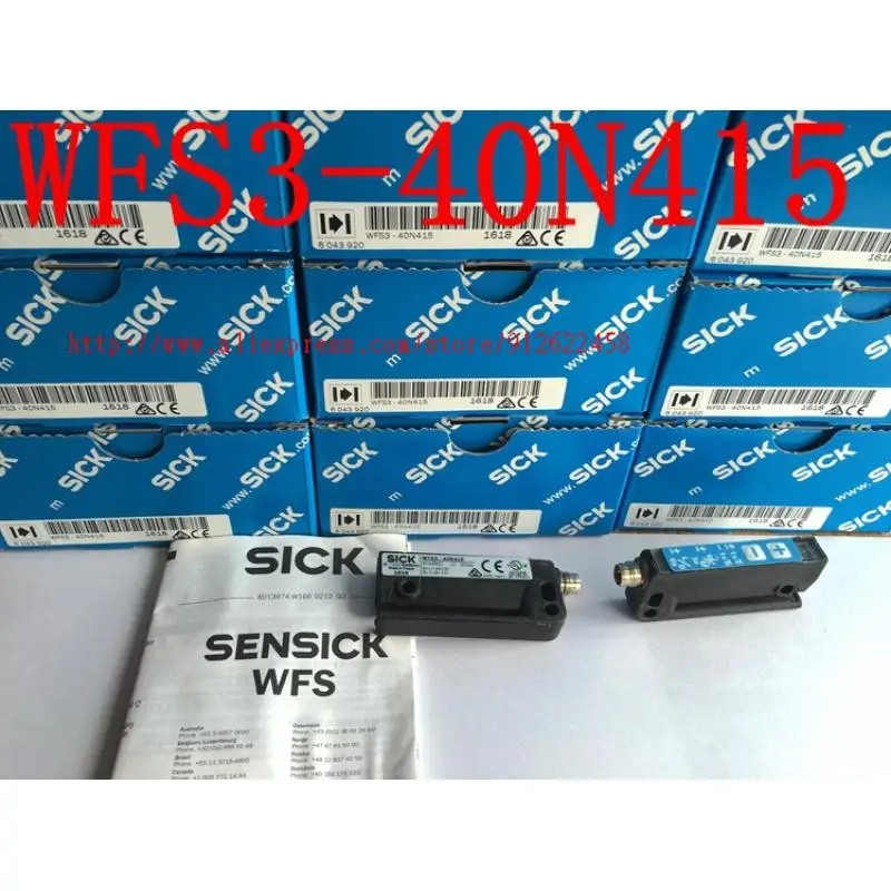 

Вилочный датчик Sick, 1 шт., 100% новый и оригинальный, WFS3-40N415 6043920, WFS3-40P415