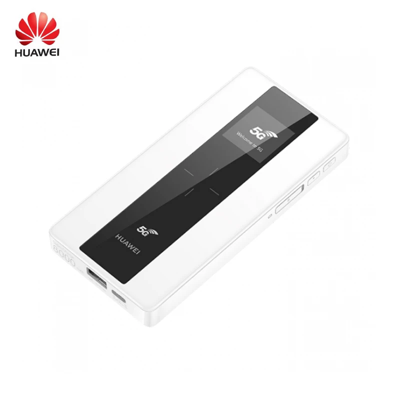 Unlocke Huawei 5G мобильный WiFi E6878 НСА/SA n41/n77/n78/n79 4G B1/3/5/7/8/20/B28/B32/B34/B38/39/40/41/42/43 8000mAh MiF|router