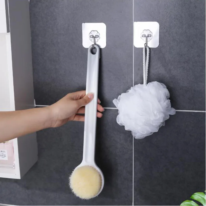 12 шт./компл. прозрачный крючок настенный кухонные аксессуары стеллаж для