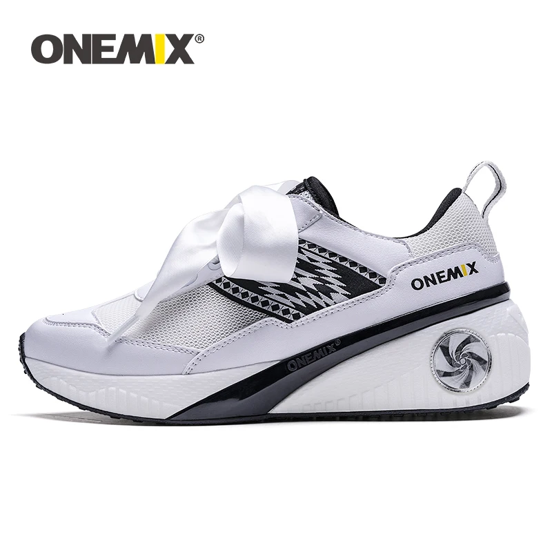 

Кроссовки Onemix женские спортивные, резиновая обувь, увеличивающая рост, розовые