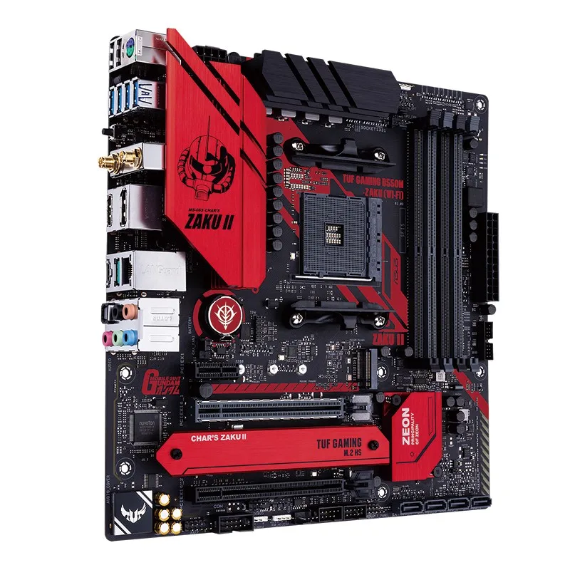 ASUS TUF GAMING B550M ZAKU Wi Fi материнская плата DDR4 с поддержкой AM4 Ryzen Desktop CPU|Материнские