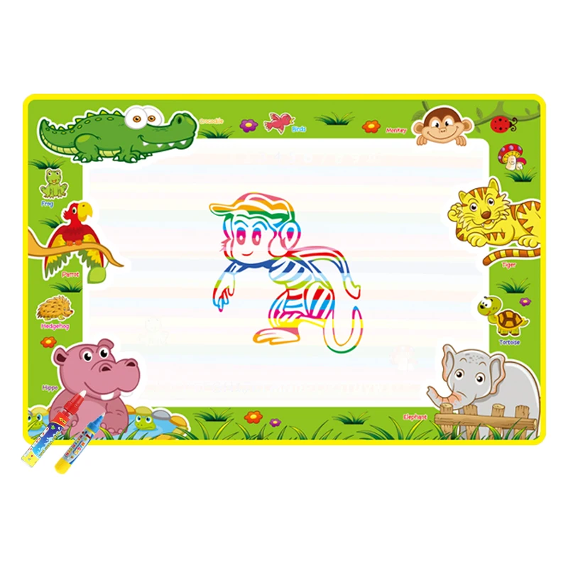 74*49 см Коврик для рисования водой и 2 волшебных ручки детский коврик