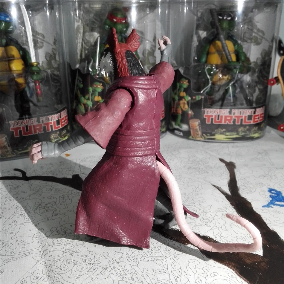 001 мастер splinter Черепаха Игрушки Америка действия Мультфильм фигурки завод April karai Casey sensei tortugas ninjas