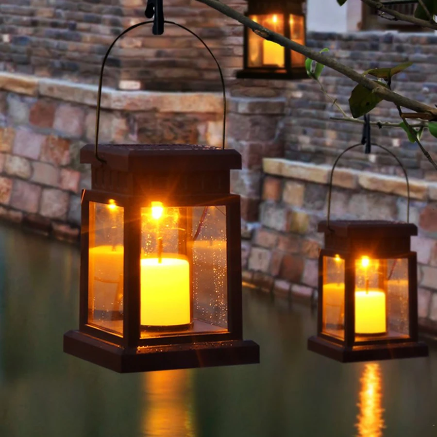 4 шт. солнечные Зонты Thrisdar со светодиодный подсветильник кой|Светодиодные лампы| |