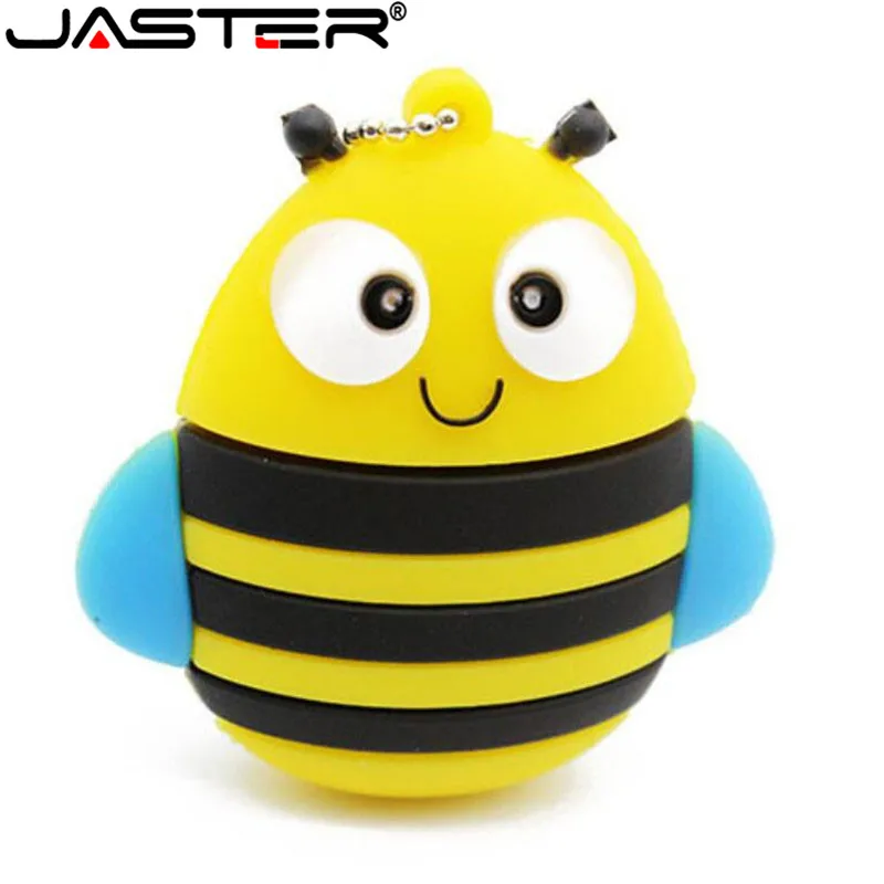 JASTER Горячая Мода мини животное сова пчела Пингвин лиса USB 2 0 Внешний накопитель 4