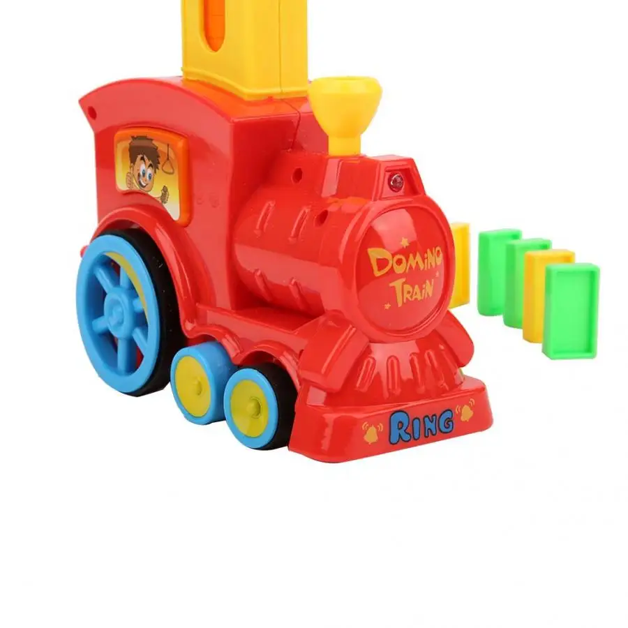 Domino поезд автомобильный набор детский звуковой светильник автоматическая