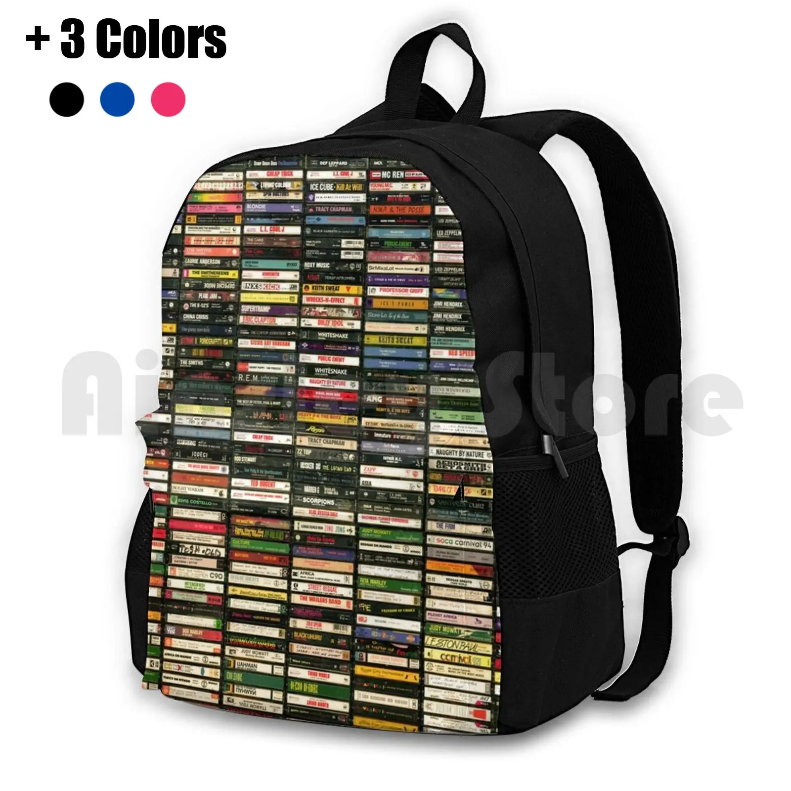 

Tapes And Tapes And Tapes Outdoor Hiking Backpack Riding Climbing Sports Bag Cassette Cassette Tapes 80S 80S 70S 70S Seventies