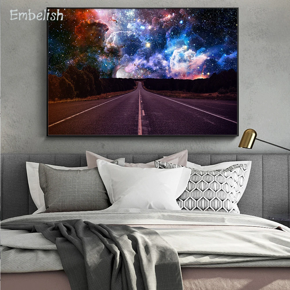 

1 Pieces Abstract Cloud Landscape Modern Home Decor Wall Pictures For Living Room HD Print On Canvas Paintings Posters