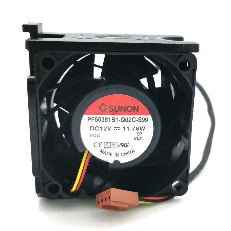 

PF60381B1-Q02C-S99 6038 12V 11.76W COOLING FAN 60*60*38mM HZDO