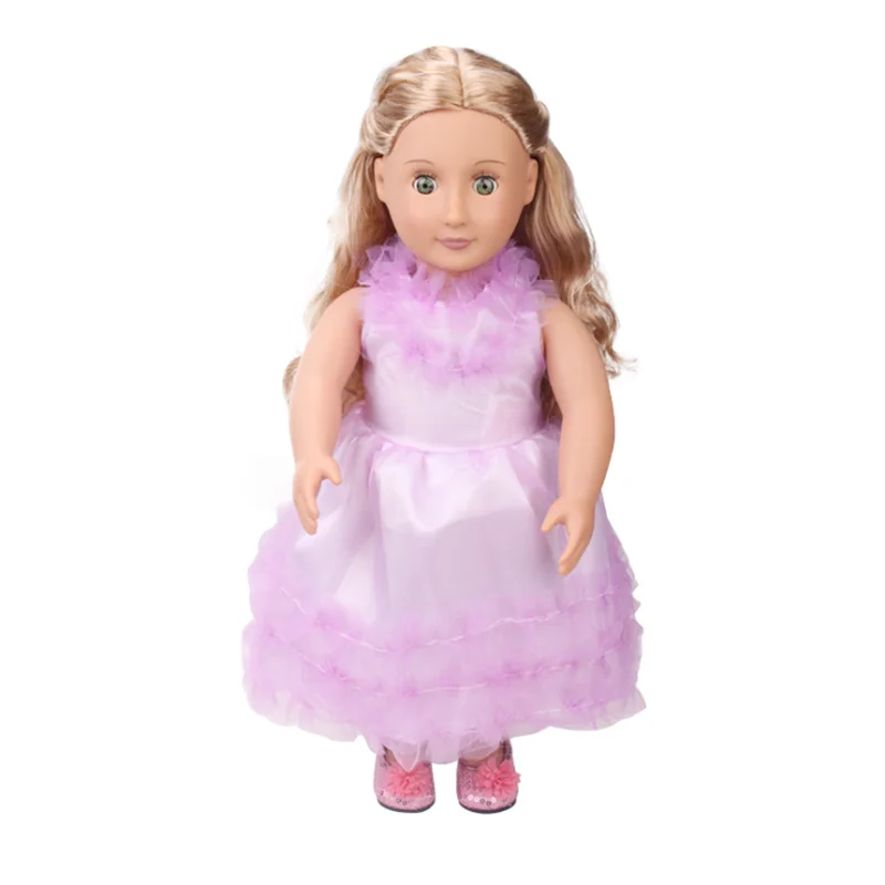 Кукольная одежда американский размер 18 дюймов 43 см для новорожденных девочек