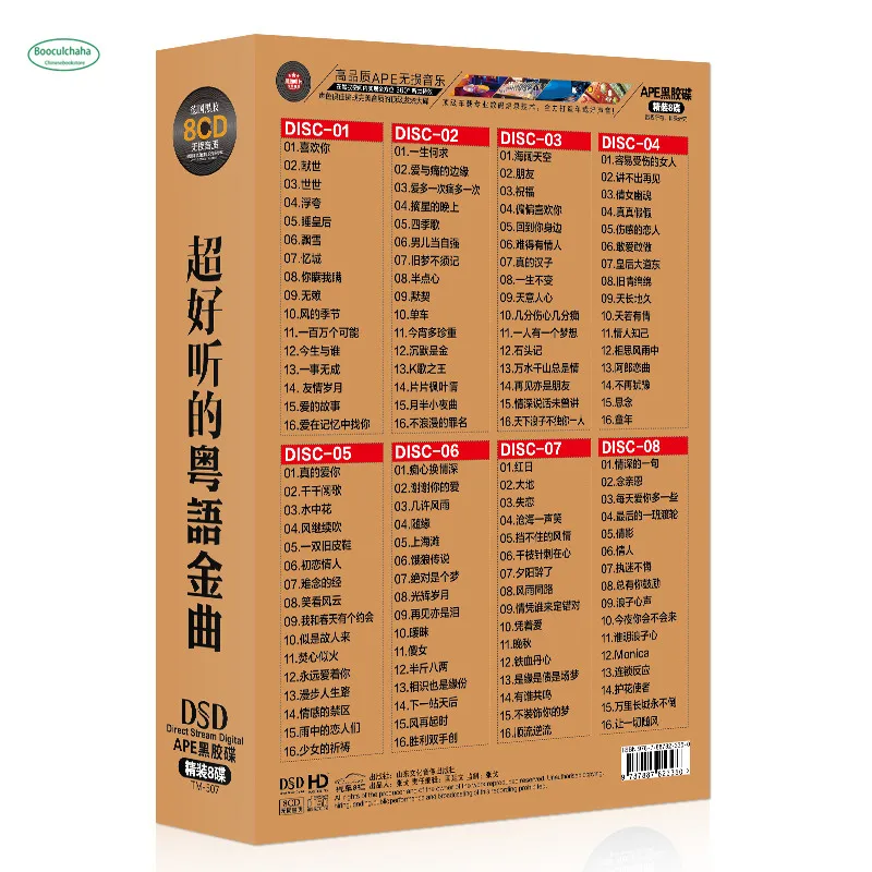Китайский кантонский CD (8 CD) для Jacky Cheung Faye Wong китайская известная певица |