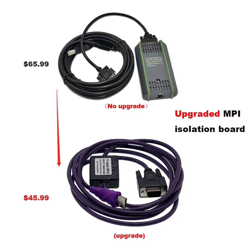 Cabo de Programação Adaptador para Sistema Usb-mpi – 300 400 Plc Adaptador Usb a2 pc s7 6gk1571-0ba00-0aa0 dp Ppi S7-200