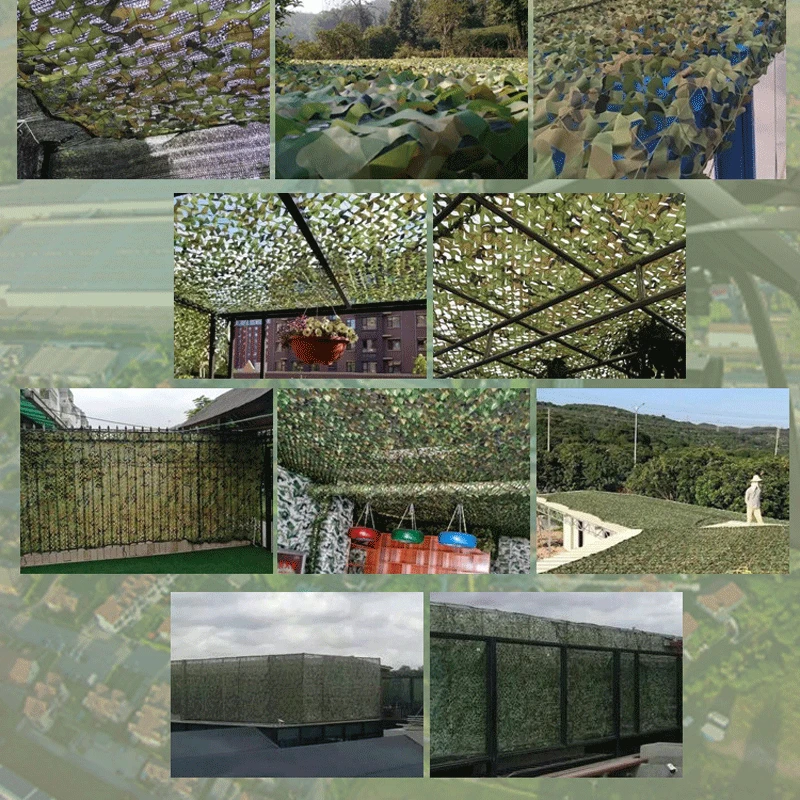 Камуфляжная сетка для кемпинга 2x3 м до 3x6 камуфляжная леса джунглей охоты