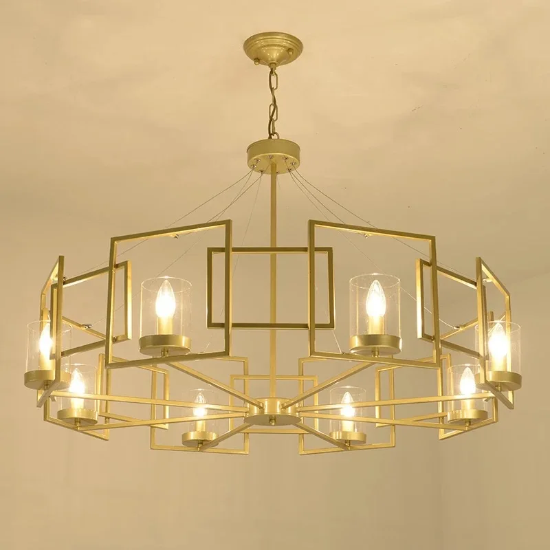 値段 現代ダブルスパイラルゴールドペンダントライト玄関階段寝室ホテルホール天井ハンギンランプ WJ122118