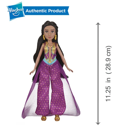 Hasbro Дисней Коллекционная Принцесса Жасмин маленькая кукла бирюзовое платье Аладдин Дисней живое действие игрушка Аладдин живое действие фильм - Цвет: JASMINE