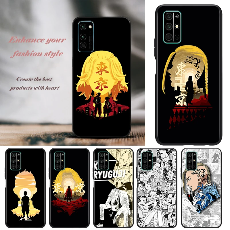 Токийские Мстители ручной рисунок для Honor Magic 3 View 20 10X 10i 10 X10 9N 9X 9C 9A 9S 9 V9 Lite Pro Plus