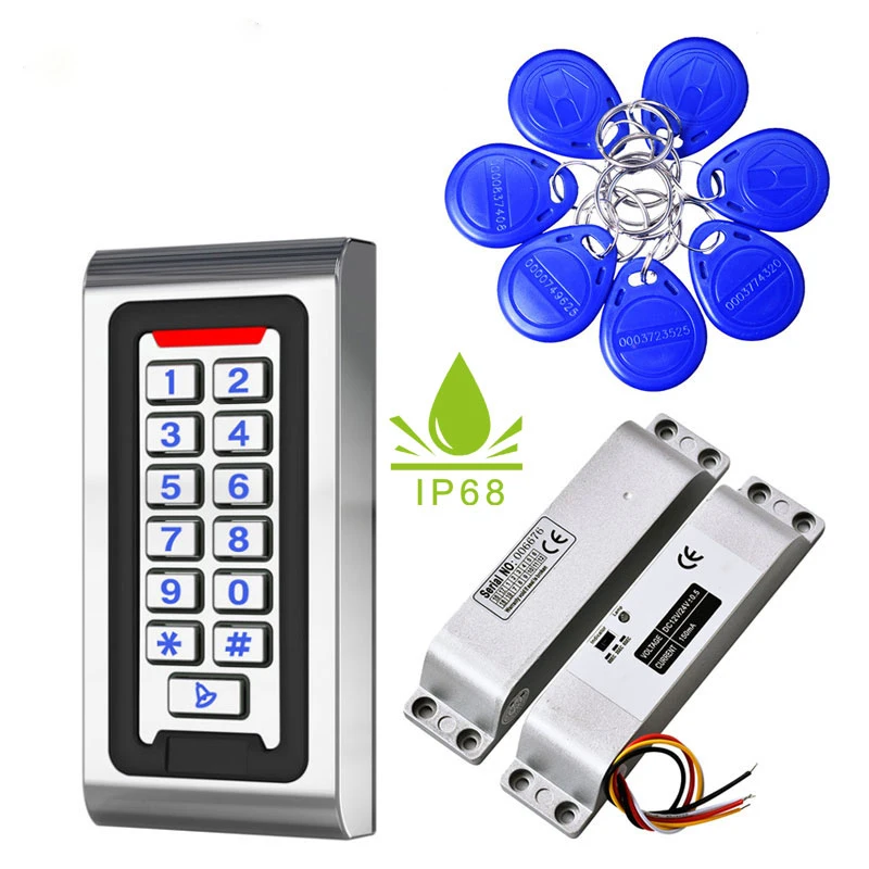 

RFID IP68 Waterproof Stand Alone Metal Access Control Keypad