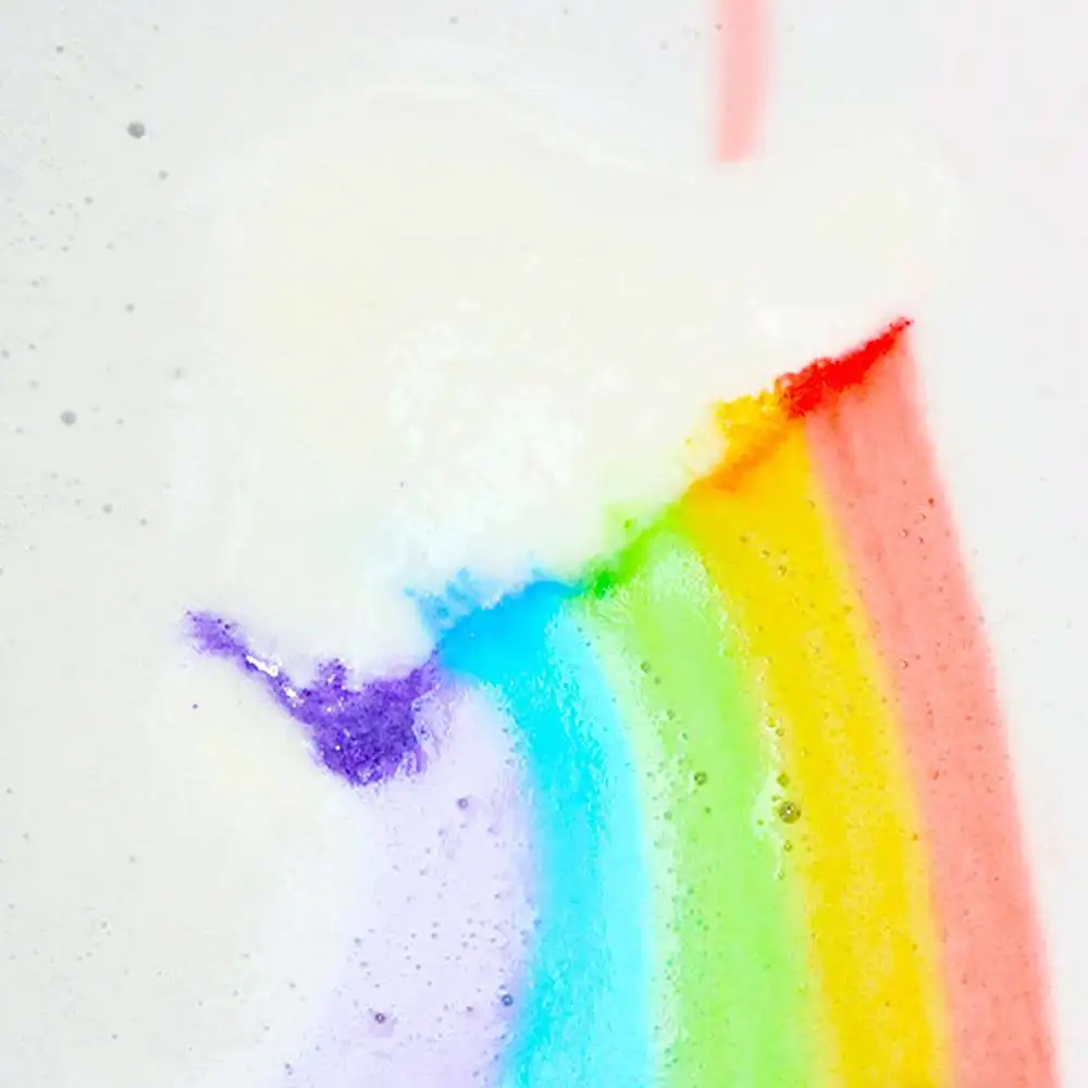 

1 Pcs Cloud Salt Rainbow Essential Oil Bathing Ball Bubble Exfoliating Moisturizing Skin Care Tool Natural Bubble Bath Supplies