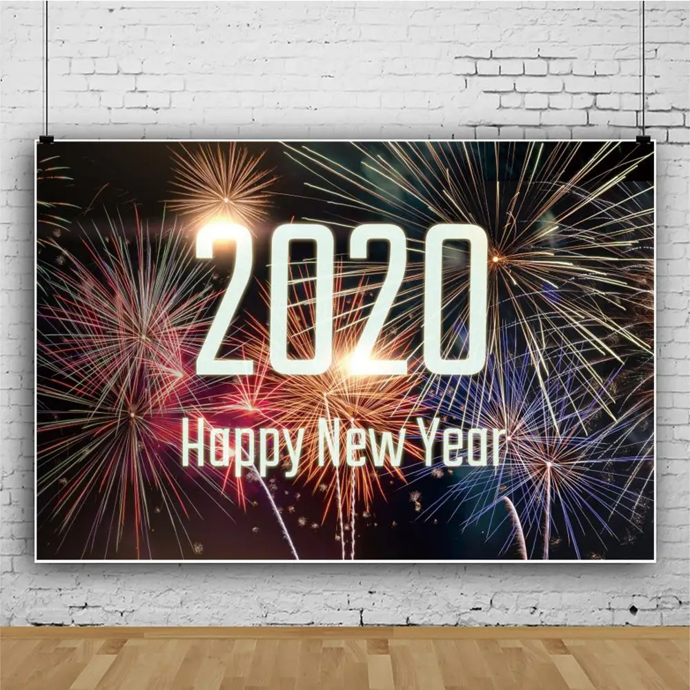 Yeele Happy 2020 новогодний фон фейерверк Рождество День рождения Пользовательские