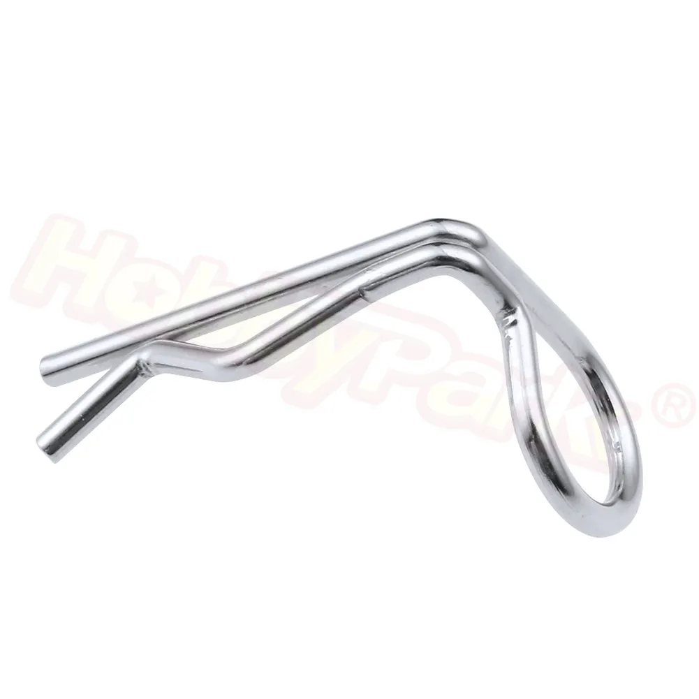 20 шт. стальные зажимы для кузова угловые булавки 90 градусов моделей RC 1/10 Scale багги