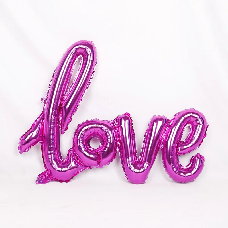 Воздушный шар из фольги в виде надписи LOVE|Воздушные шары и аксессуары| |