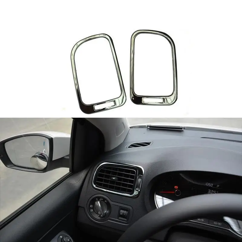 Автомобильный хромированный автоматический воздушный кондиционер на выходе