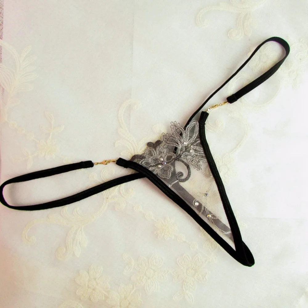 

Candy Cherries Sexy Underwear Lady Panties for Women Embroidery Lace thong Diamond Micro Cheeky Panties Transparent Knickers