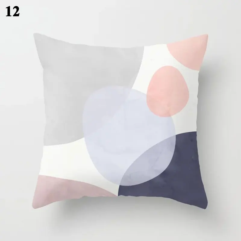 

1PC New 45*45 cm Modern Simple Fashion Decorative Pillowcases Nordic Abstract Geometric Washable Cushion Cover Sofa Seat Home