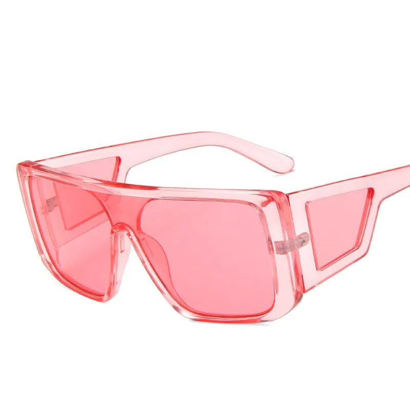

2021 Vintage Square Fashion Luxury Oversize Sunglasses men and women Brand Big Frame Sun Glasses Female Shades Coulos UV400