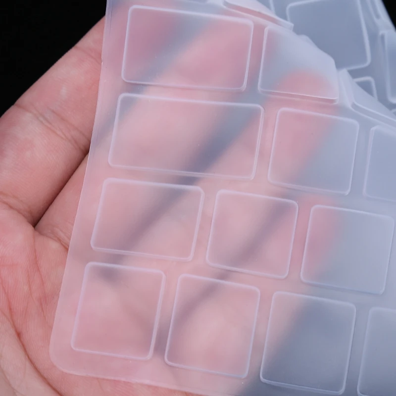 

US Version Russian Keyboard Silicone Skin Cover For -M-a-c--b-o-o-k- Air Pro 13 15