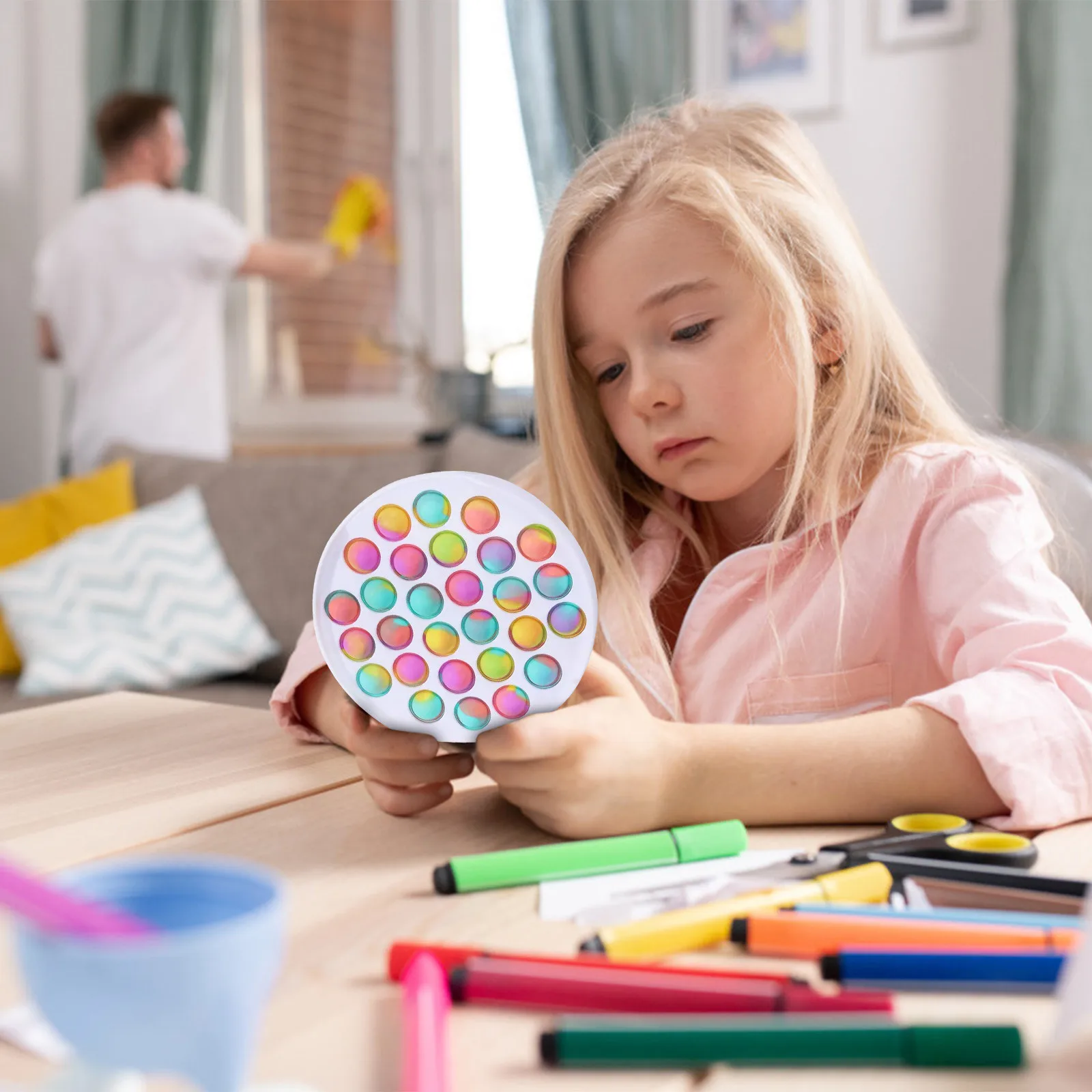 

#4 Children's Adult Decompression Toy Pressure Plate Controller Educational Toy Fidget Toys Pressure Fun Toy Gift