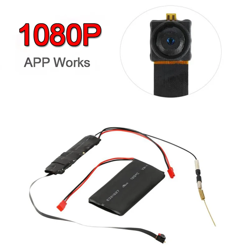 DIY Мини Wifi камера с дистанционным управлением 1080P Full HD Беспроводная P2P видео аудио