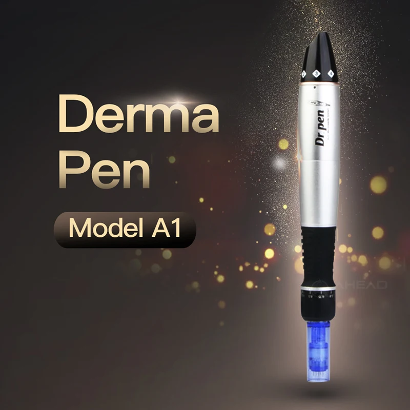 Dr.Pen Ultima A1 электрическая Дерма ручка с 50 шт. микроиглы мезотерапия авто микро иглы