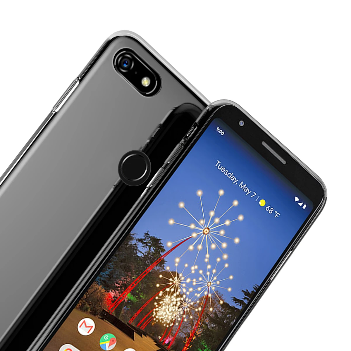 Прозрачный чехол для Google Pixel 3a/2/3/4/3 XL/3a XL/4 XL/2 XL задний Чехол Ультратонкий Мягкий