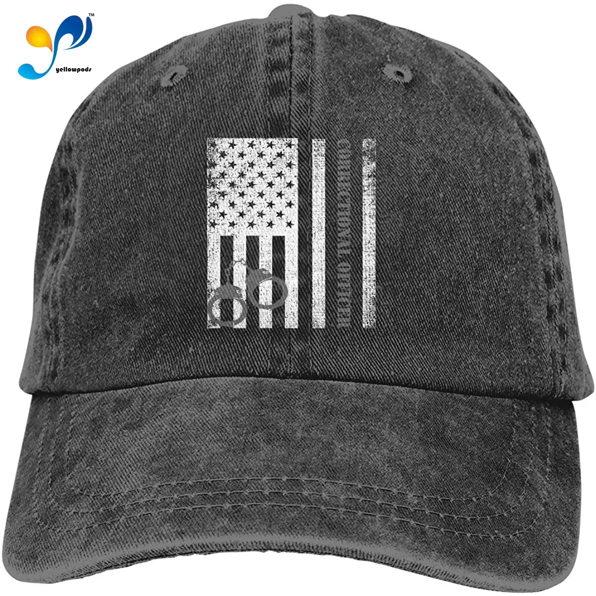 Тонкий серебряный линия коррекционных сотрудник унисекс Мягкая Кепка с якорем