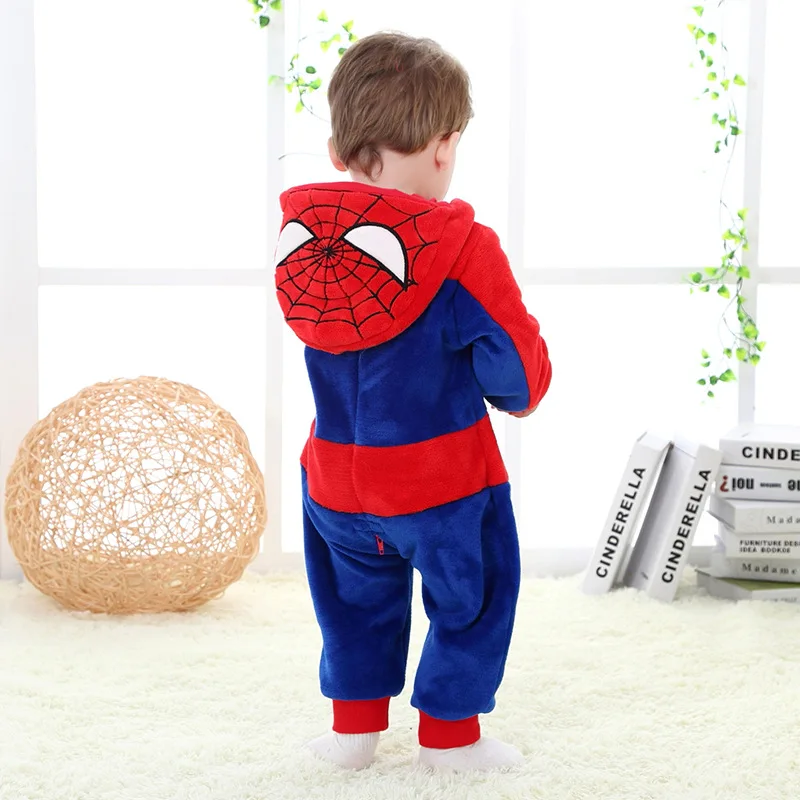 children's overalls rompers for baby clothes gir toddler boy With cap warm Onesies costume Outfitsr Kids things winter |
