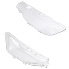 Левая передняя Прозрачная крышка фар для BMW 3 серии F30 F35 2016-2018 63117419629 и правая 63117419630