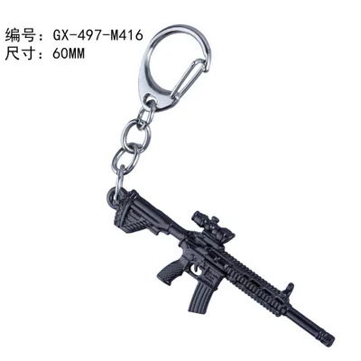 Классический стрельба игра брелок пистолет подмашина снайперский револьвер AK 47