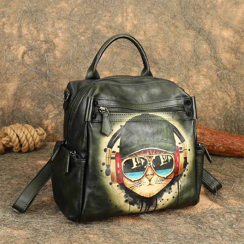 Рисунок 3 - Женские рюкзаки из натуральной кожи с кошельками