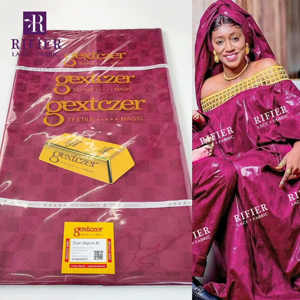 

2020 Высококачественная африканская Гамбия базин богатые ткани Сенегал для женщин и мужчин жаккардовые платья для свадьбы раковины богатый ...