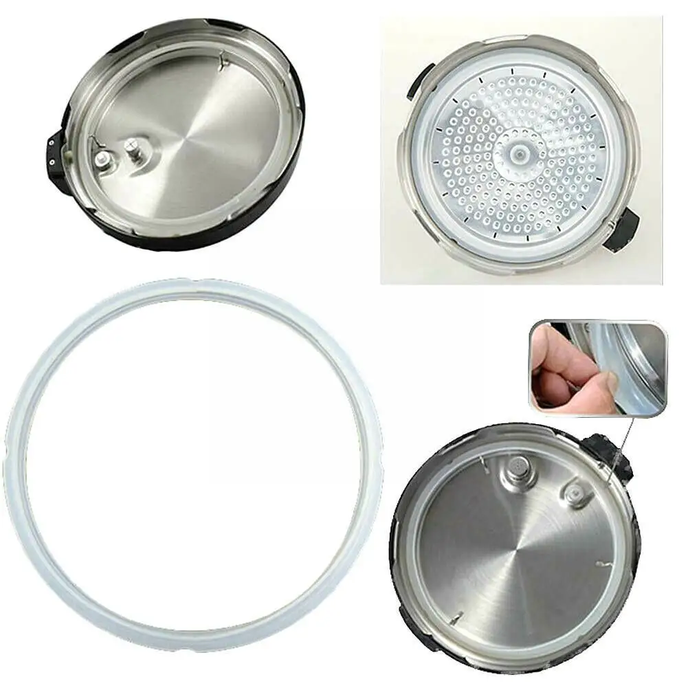 

New Arrival Replacement Silicone Pressure Cooker Gaskets Clear Rubber Electric Tools Gasket Cooker Pressure For Kitchen S2D4