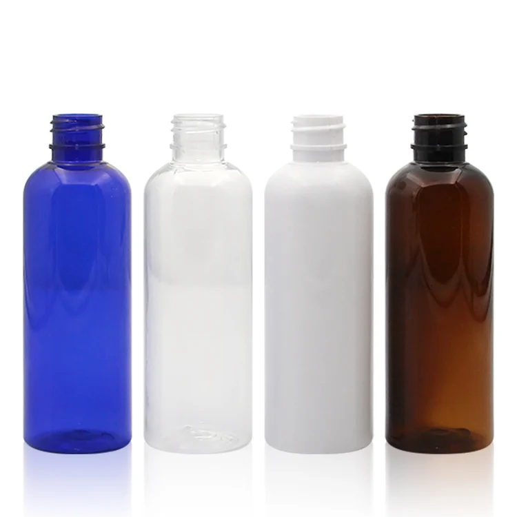 Бутылки для лосьона ПЭТ 100 мл жидкие разделяющие пластиковые колбы с пробкой