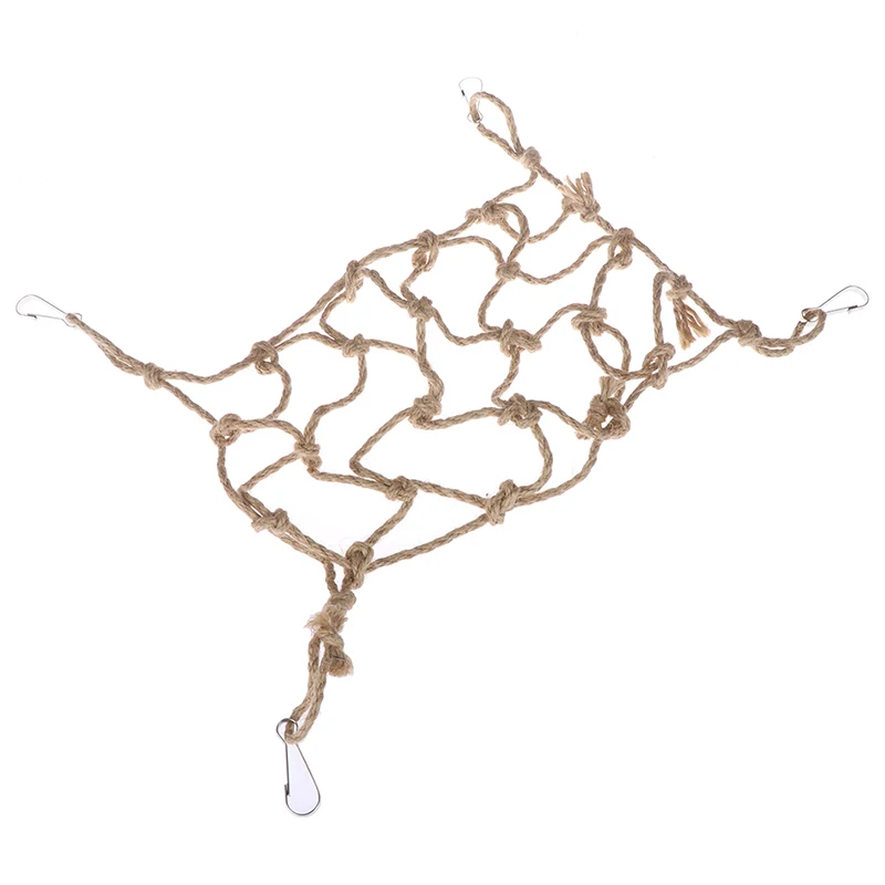 30x20 см клетка для попугая игрушка игра подвесная веревка скалолазание сеть с